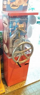 Muntautomaat Pla de Palau in Barcelona