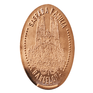Sagrada Familia – Pressmünze