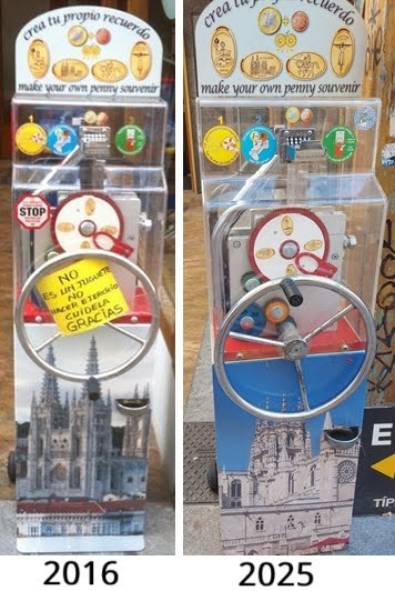 Münzautomat Turística 2 in Burgos