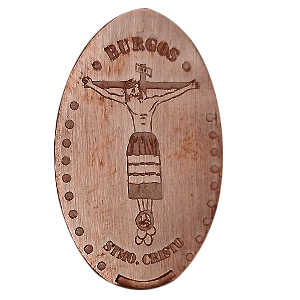 Souvenirmünze Turística 4 in Burgos