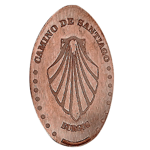 Souvenirmünze Turística 4 in Burgos