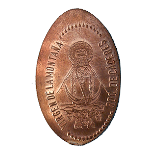 Virgen de la Montaña – Geplette munt