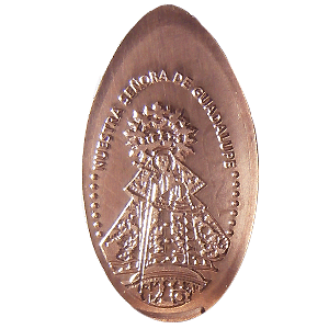 Virgen de Guadalupe – Pressmünze