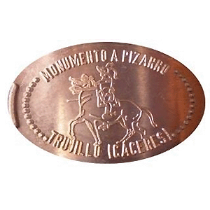 Monumento a Pizarro – Geplette munt