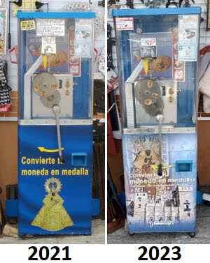 Münzautomat Virgen de Guadalupe 5 – Titelbild