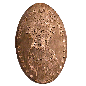 Virgen de la Victoria – Geplette munt