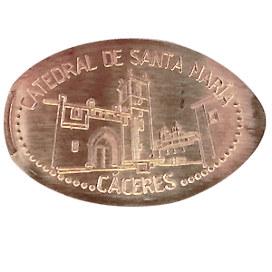 Souvenirmunt Turística 2 (2021) in Cáceres