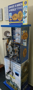 Münzautomat Virgen de Argeme (2022) in Coria – Titelbild