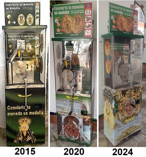 Münzautomat Virgen de los Santos in Alcalá de los Gazules – Titelbild
