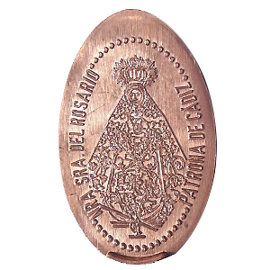 Virgen del Rosario – Pressmünze