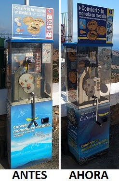Muntautomaat Mirador del Estrecho in Tarifa