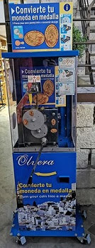 Münzautomat Olvera – Titelbild