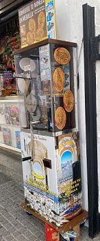 Münzautomat Vejer de la Frontera – Titelbild
