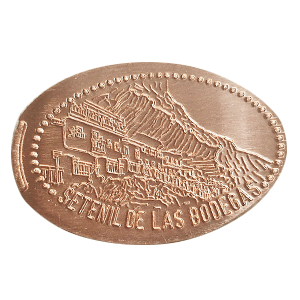 Las Calañas – Pressed coin