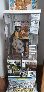 Münzautomat Museo etnográfico de Setenil (2022) in Setenil de las Bodegas