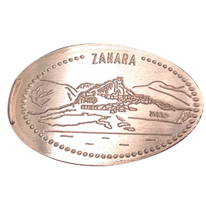Panorámica de Zahara – Geplette munt