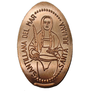Santa Juliana – Pièce écrasée