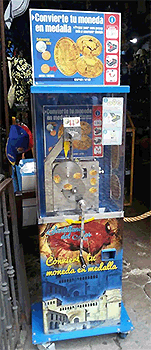 Muntautomaat Santillana del Mar in Santillana del Mar