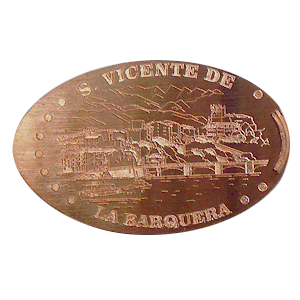 Panorámica de San Vicente – Geplette munt