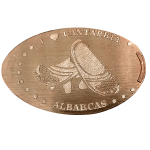Albarcas – Pressmünze