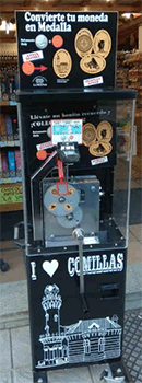 Münzautomat Comillas – Titelbild