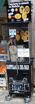 Muntautomaat Santillana del Mar (2019) in Santillana del Mar