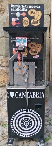 Muntautomaat Santillana del Mar (2021) in Santillana del Mar