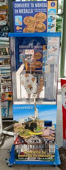 Münzautomat Santander (2023) – Titelbild