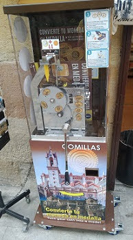 Münzautomat Comillas (2023) – Titelbild