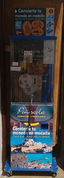 Münzautomat Peñíscola (2019) in Peníscola / Peñíscola – Titelbild