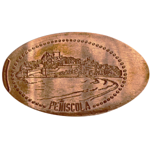 Panorámica de Peñíscola – Pressmünze