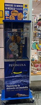 Münzautomat Peñíscola (2021) in Peníscola / Peñíscola – Titelbild