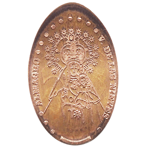 Virgen de las nieves – Pressmünze