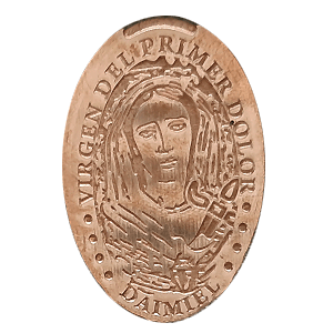 Virgen del Primer dolor – Geplette munt