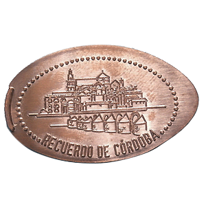 Moneda de recuerdo Mezquita (2015)  en Córdoba