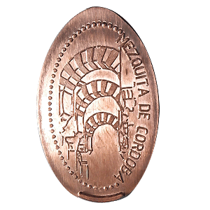 Moneda de recuerdo Mezquita (2015)  en Córdoba