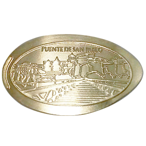 Souvenir coin Turística (2022) in Cuenca