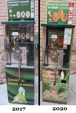 Muntautomaat Virgen de las Angustias in Granada