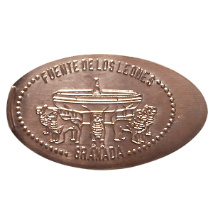 La Fuente de los Leones – Pressmünze