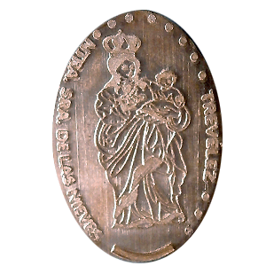 Virgen de las Nieves – Pressmünze