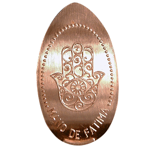 Mano de Fátima – Pressmünze