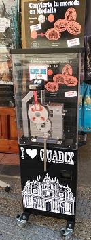 Münzautomat Turística in Guadix – Titelbild