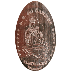 Virgen del Carmen – Pressmünze