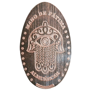 Mano de Fátima – Pressmünze