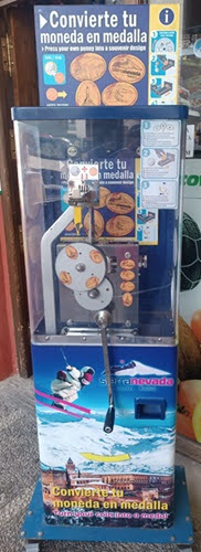 Münzautomat Sierra Nevada 2 (2020) in Monachil – Titelbild