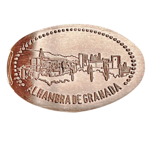 Alhambra de Granada – Geplette munt