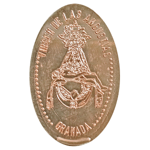 Virgen de las Angustias – Geplette munt