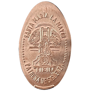 Santa María la Mayor. Patrona de Sigüenza – Pressmünze