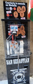 Münzautomat San Sebastián 3 (2018) in 31 de Agosto Kalea, 38, 20003 Donostia, Gipuzkoa – Titelbild