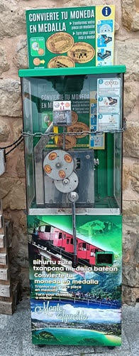 Münzautomat Monte Igueldo (Parque de atracciones) in Donostia / San Sebastián